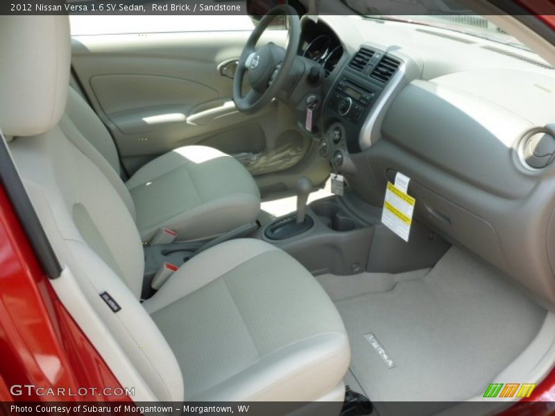 Red Brick / Sandstone 2012 Nissan Versa 1.6 SV Sedan