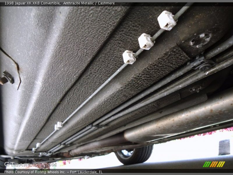 Undercarriage of 1998 XK XK8 Convertible