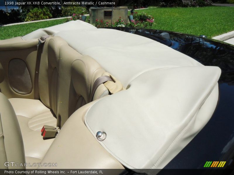 Anthracite Metallic / Cashmere 1998 Jaguar XK XK8 Convertible