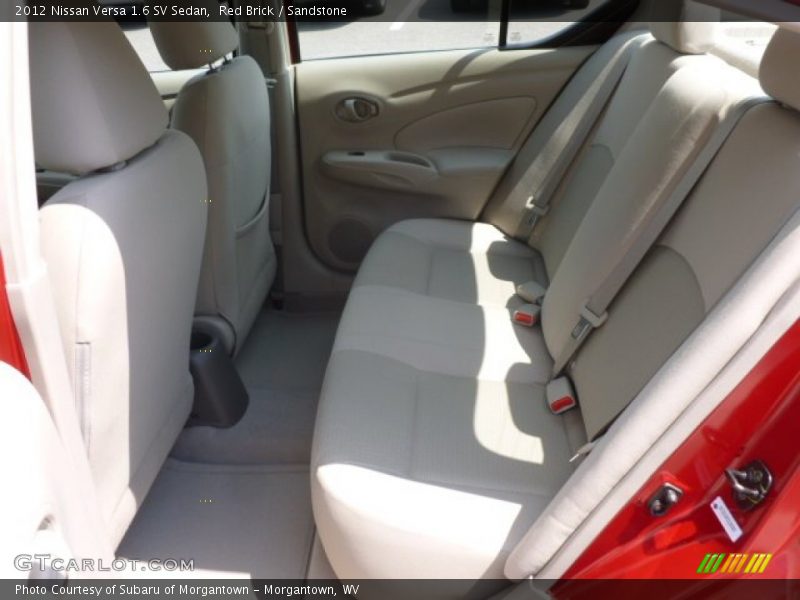 Red Brick / Sandstone 2012 Nissan Versa 1.6 SV Sedan