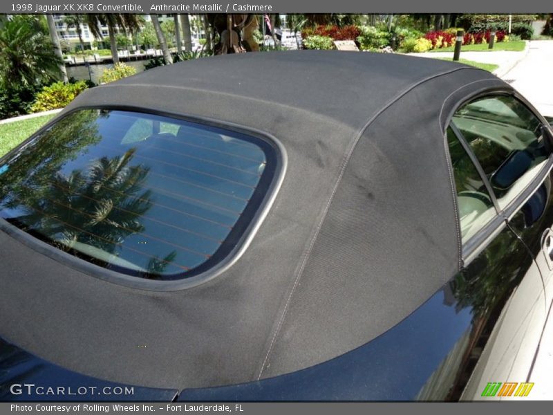 Anthracite Metallic / Cashmere 1998 Jaguar XK XK8 Convertible