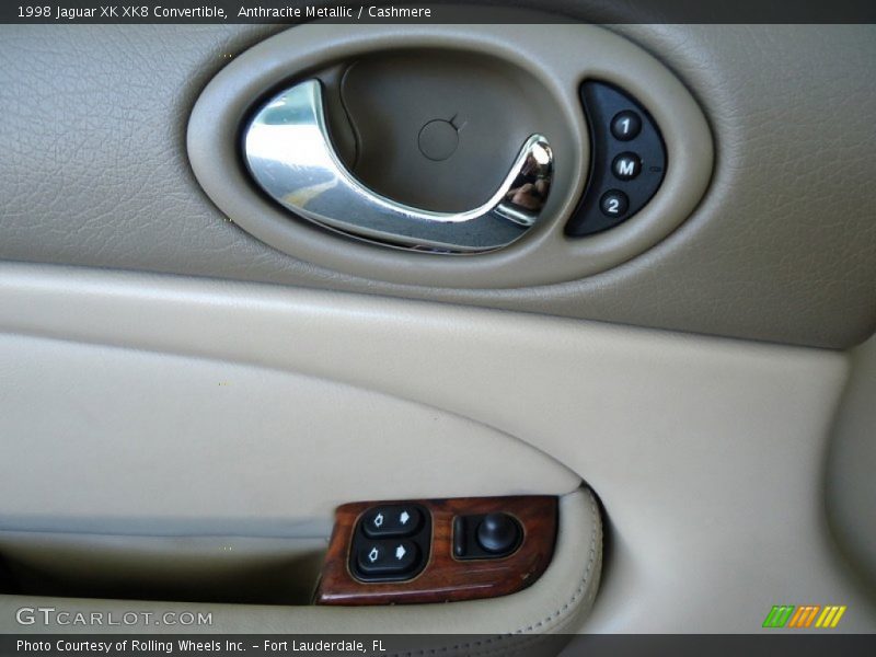 Anthracite Metallic / Cashmere 1998 Jaguar XK XK8 Convertible