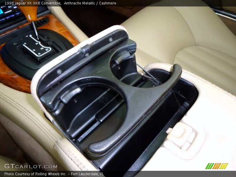 Anthracite Metallic / Cashmere 1998 Jaguar XK XK8 Convertible