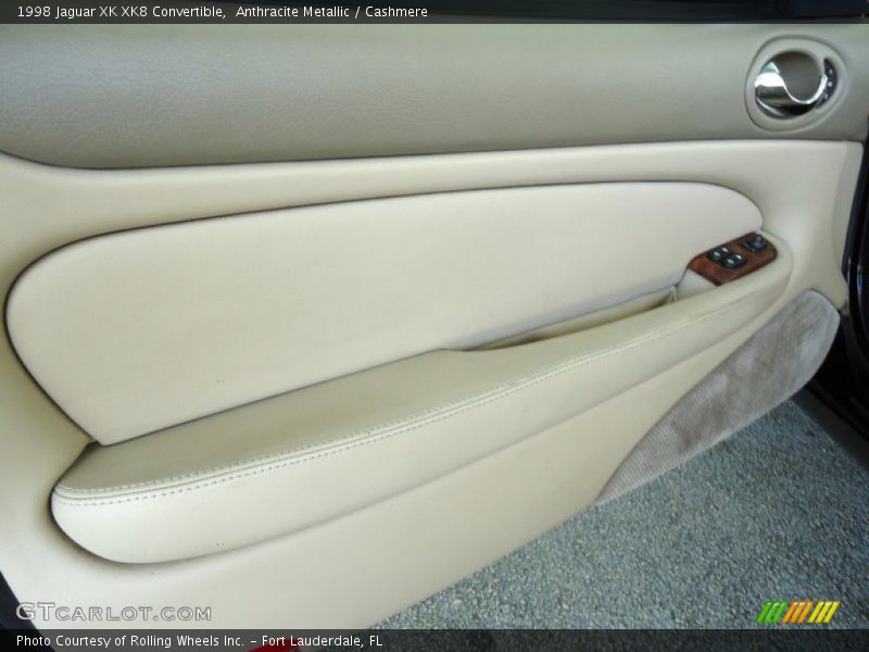 Anthracite Metallic / Cashmere 1998 Jaguar XK XK8 Convertible