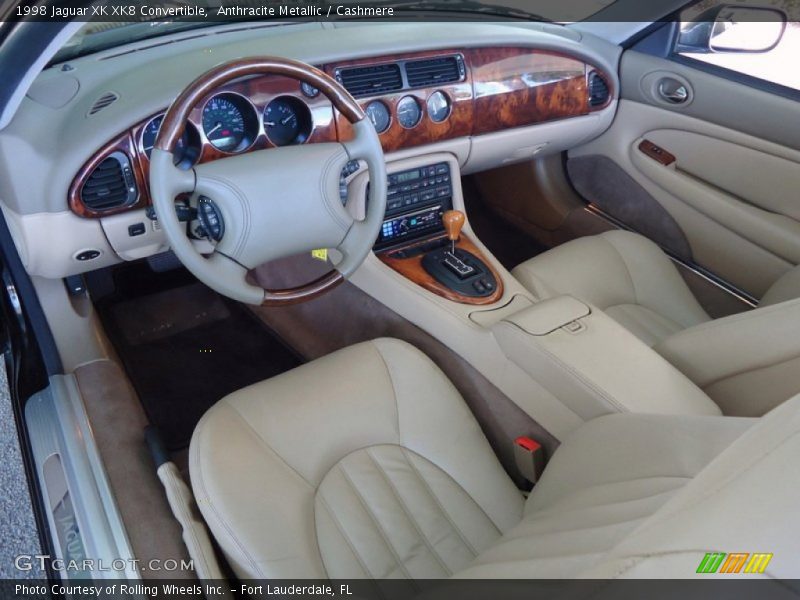  1998 XK XK8 Convertible Cashmere Interior