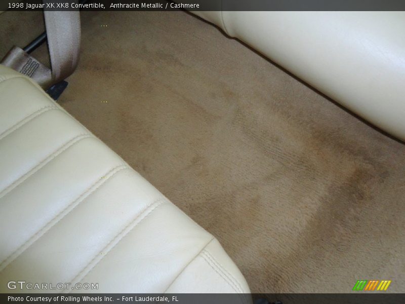 Anthracite Metallic / Cashmere 1998 Jaguar XK XK8 Convertible
