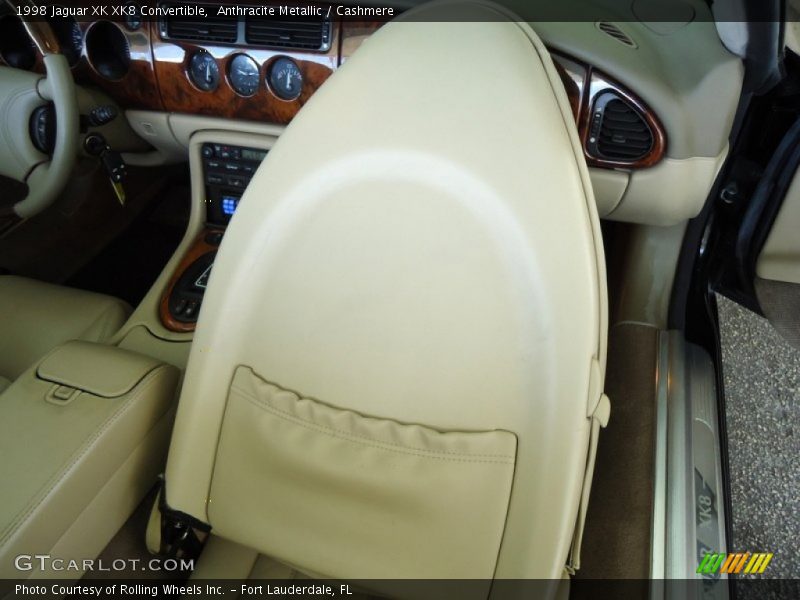 Anthracite Metallic / Cashmere 1998 Jaguar XK XK8 Convertible