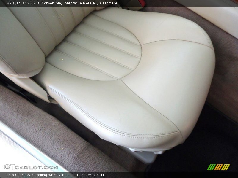 Anthracite Metallic / Cashmere 1998 Jaguar XK XK8 Convertible