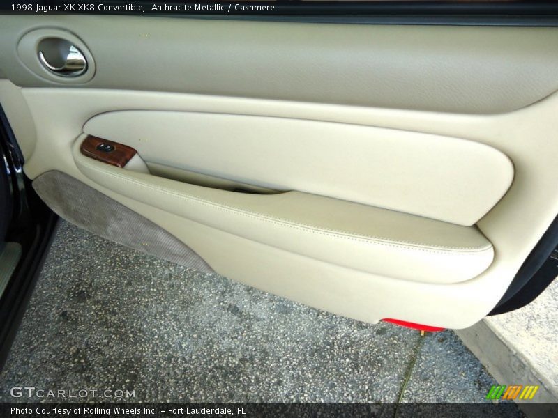 Anthracite Metallic / Cashmere 1998 Jaguar XK XK8 Convertible