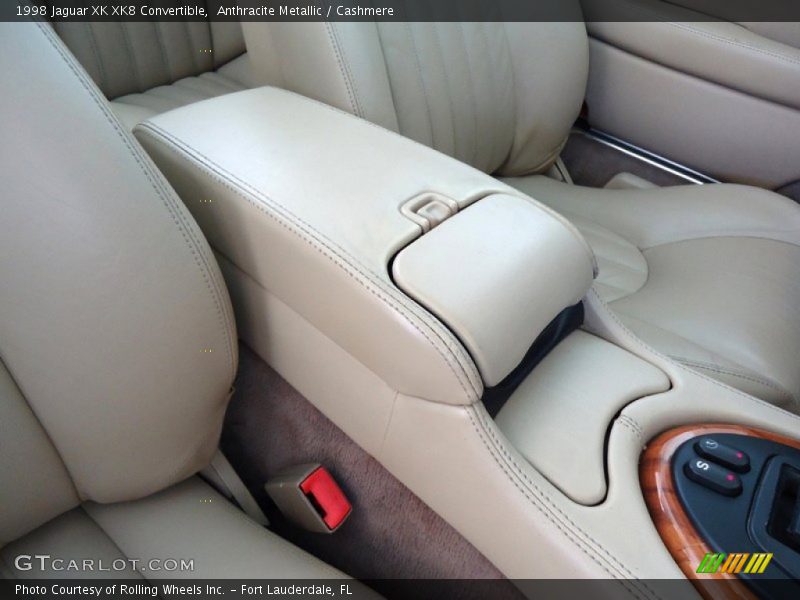 Anthracite Metallic / Cashmere 1998 Jaguar XK XK8 Convertible