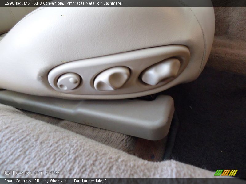 Anthracite Metallic / Cashmere 1998 Jaguar XK XK8 Convertible