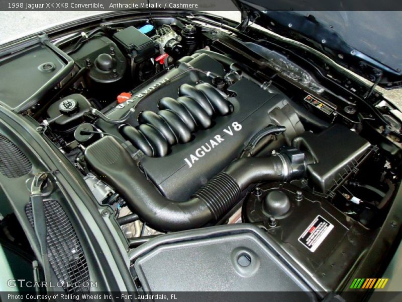  1998 XK XK8 Convertible Engine - 4.0 Liter DOHC 32-Valve V8