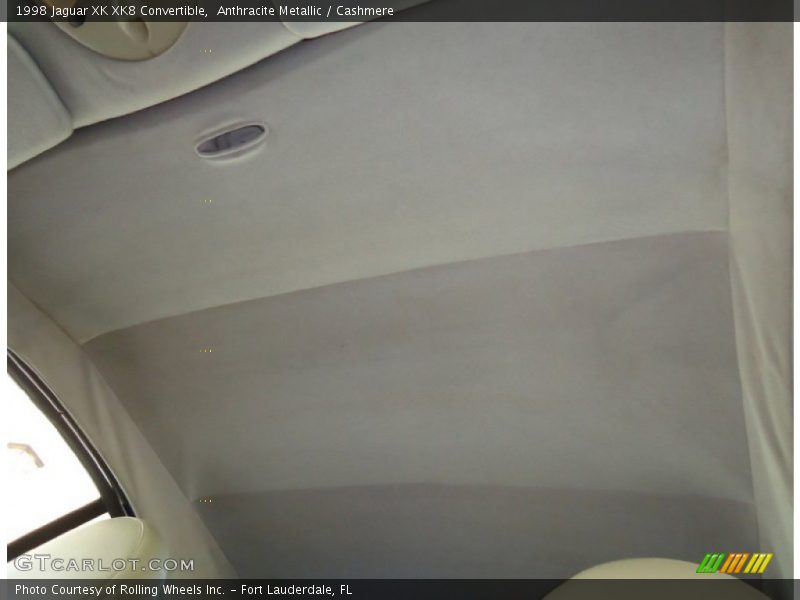 Anthracite Metallic / Cashmere 1998 Jaguar XK XK8 Convertible