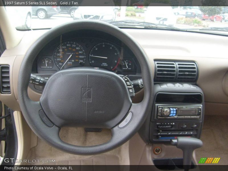Gold / Tan 1997 Saturn S Series SL1 Sedan