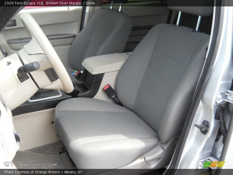 Brilliant Silver Metallic / Stone 2009 Ford Escape XLS