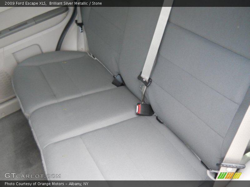 Brilliant Silver Metallic / Stone 2009 Ford Escape XLS