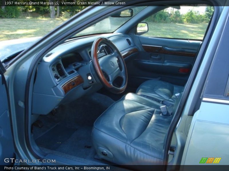  1997 Grand Marquis LS Willow Green Interior