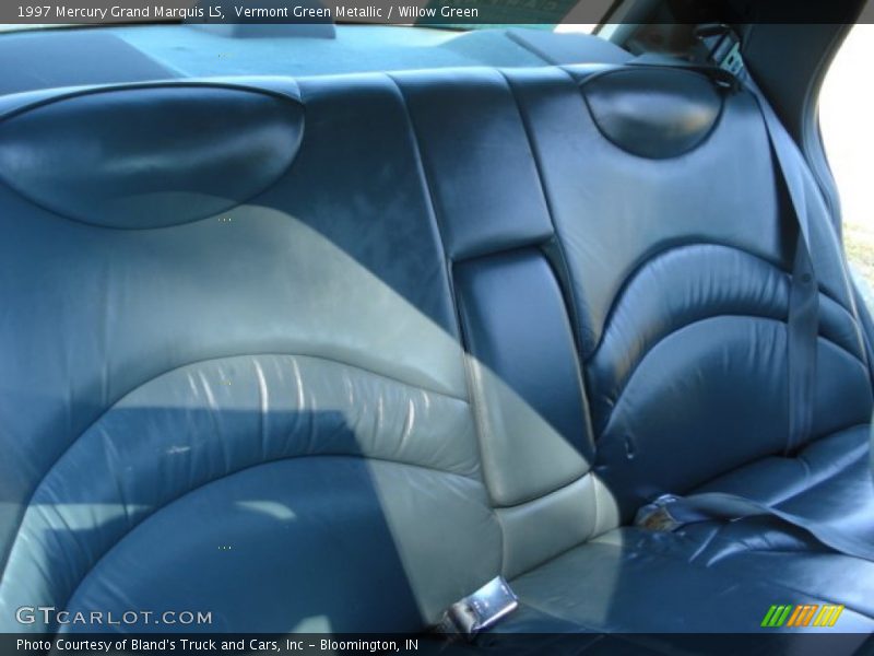 Vermont Green Metallic / Willow Green 1997 Mercury Grand Marquis LS