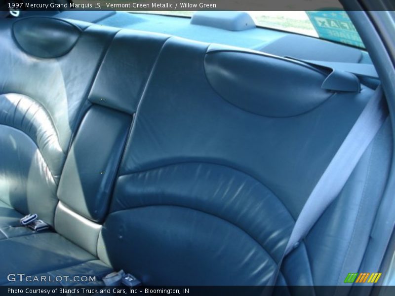 Vermont Green Metallic / Willow Green 1997 Mercury Grand Marquis LS