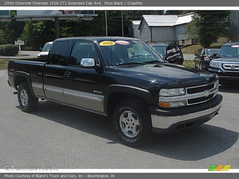 Onyx Black / Graphite 2000 Chevrolet Silverado 1500 Z71 Extended Cab 4x4