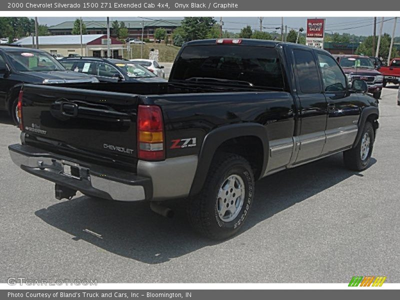 Onyx Black / Graphite 2000 Chevrolet Silverado 1500 Z71 Extended Cab 4x4