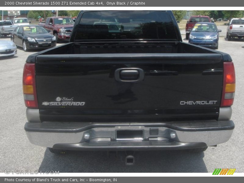 Onyx Black / Graphite 2000 Chevrolet Silverado 1500 Z71 Extended Cab 4x4