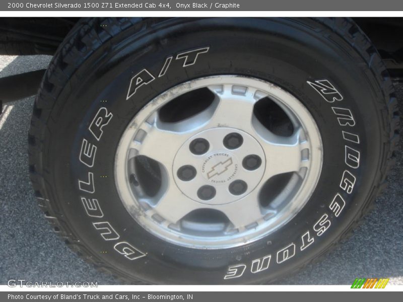 Onyx Black / Graphite 2000 Chevrolet Silverado 1500 Z71 Extended Cab 4x4