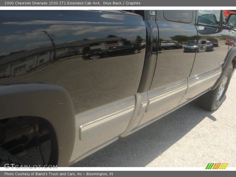 Onyx Black / Graphite 2000 Chevrolet Silverado 1500 Z71 Extended Cab 4x4