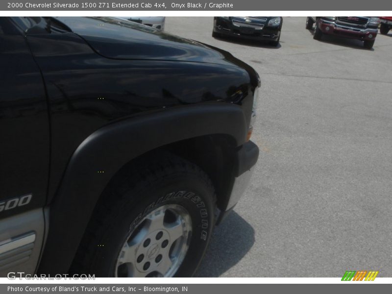 Onyx Black / Graphite 2000 Chevrolet Silverado 1500 Z71 Extended Cab 4x4