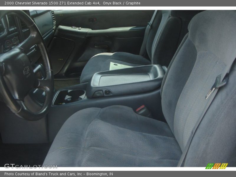 Onyx Black / Graphite 2000 Chevrolet Silverado 1500 Z71 Extended Cab 4x4