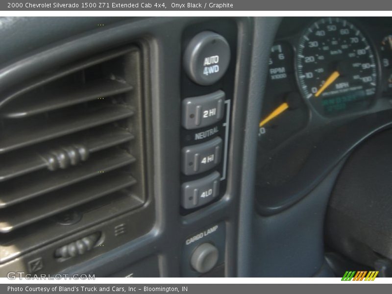 Onyx Black / Graphite 2000 Chevrolet Silverado 1500 Z71 Extended Cab 4x4