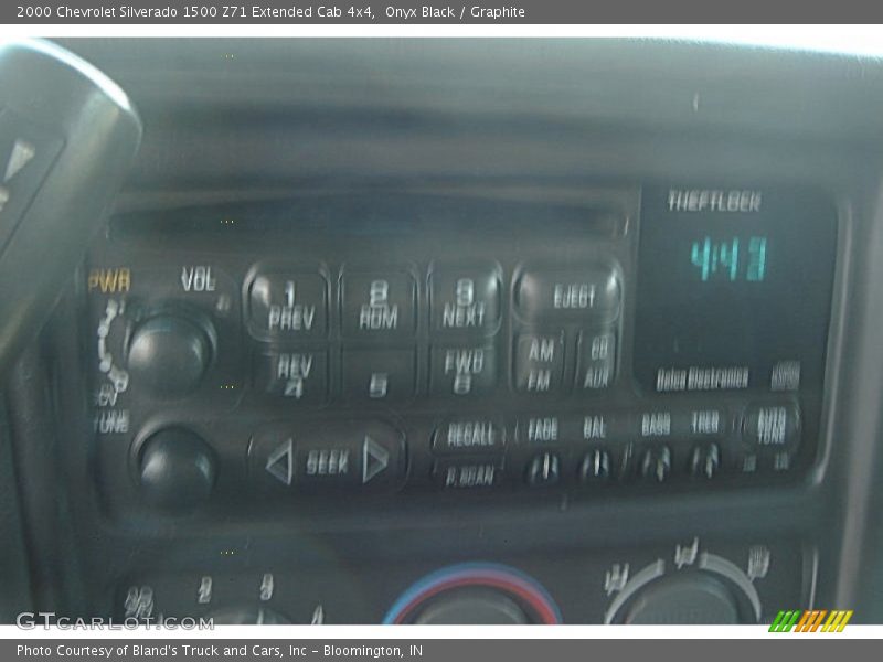 Onyx Black / Graphite 2000 Chevrolet Silverado 1500 Z71 Extended Cab 4x4
