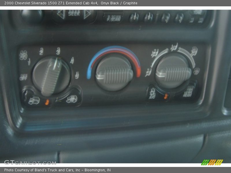 Onyx Black / Graphite 2000 Chevrolet Silverado 1500 Z71 Extended Cab 4x4