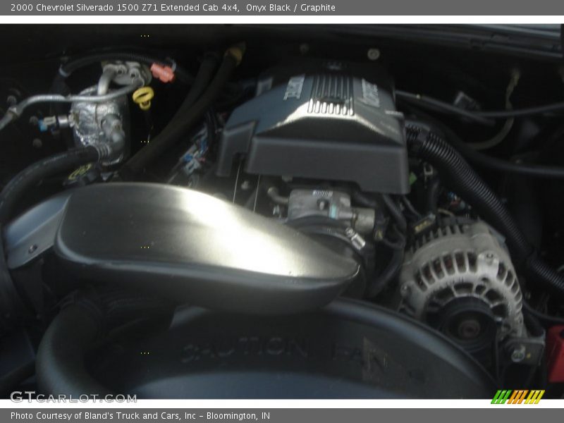 Onyx Black / Graphite 2000 Chevrolet Silverado 1500 Z71 Extended Cab 4x4