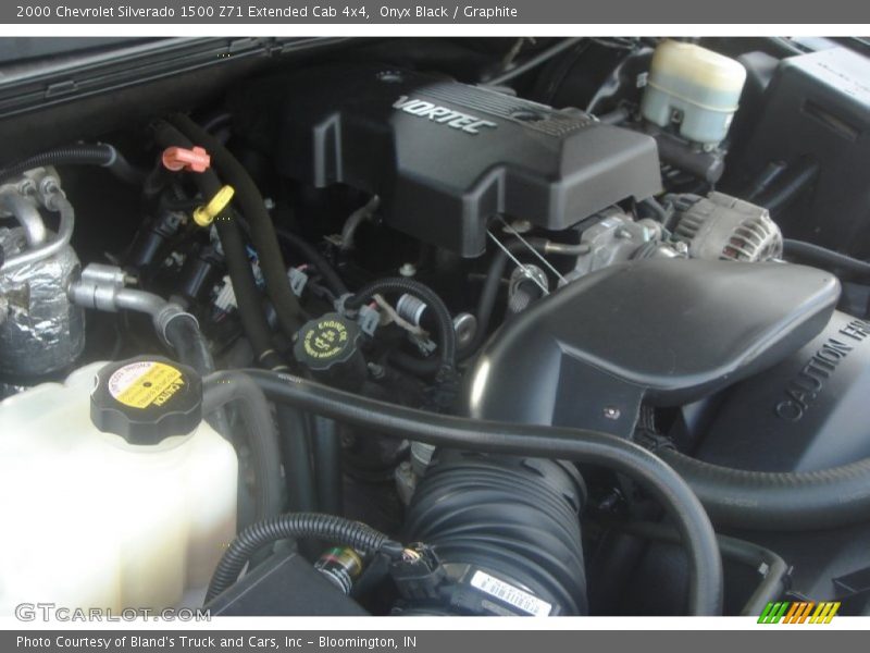 Onyx Black / Graphite 2000 Chevrolet Silverado 1500 Z71 Extended Cab 4x4
