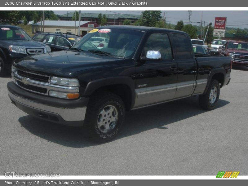 Onyx Black / Graphite 2000 Chevrolet Silverado 1500 Z71 Extended Cab 4x4