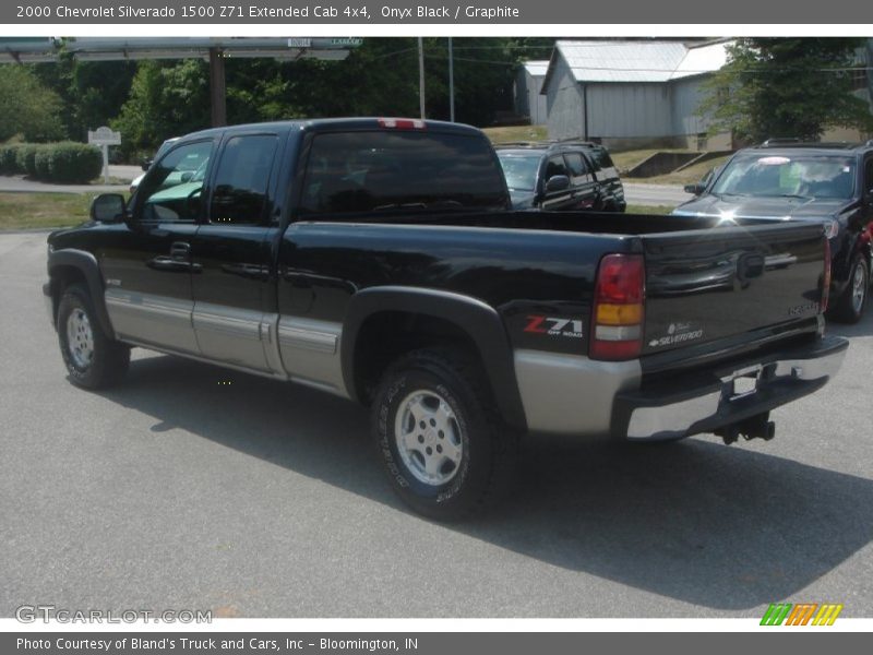 Onyx Black / Graphite 2000 Chevrolet Silverado 1500 Z71 Extended Cab 4x4