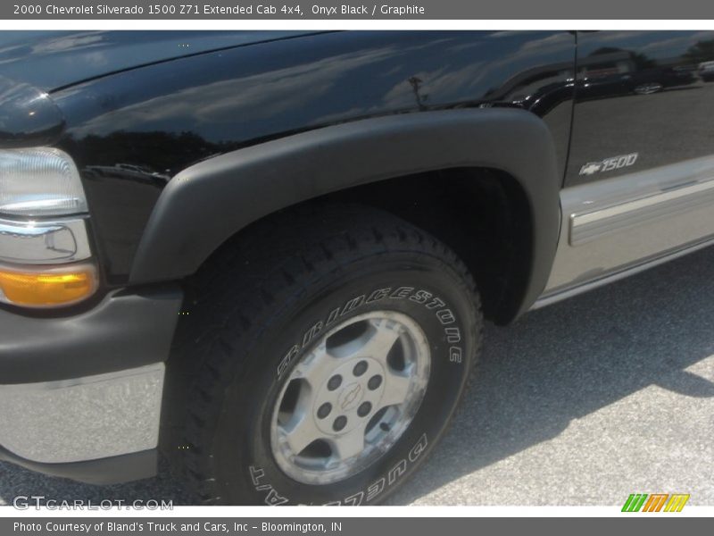 Onyx Black / Graphite 2000 Chevrolet Silverado 1500 Z71 Extended Cab 4x4