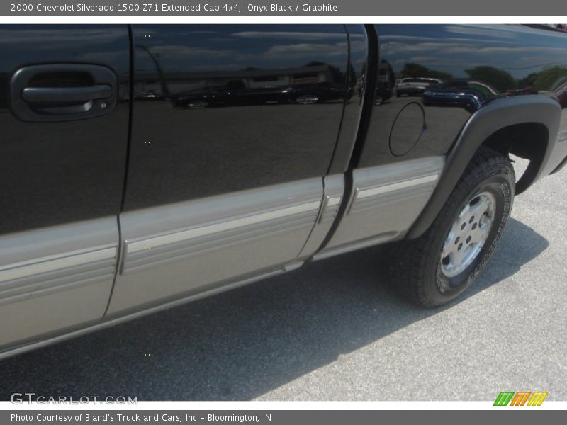 Onyx Black / Graphite 2000 Chevrolet Silverado 1500 Z71 Extended Cab 4x4