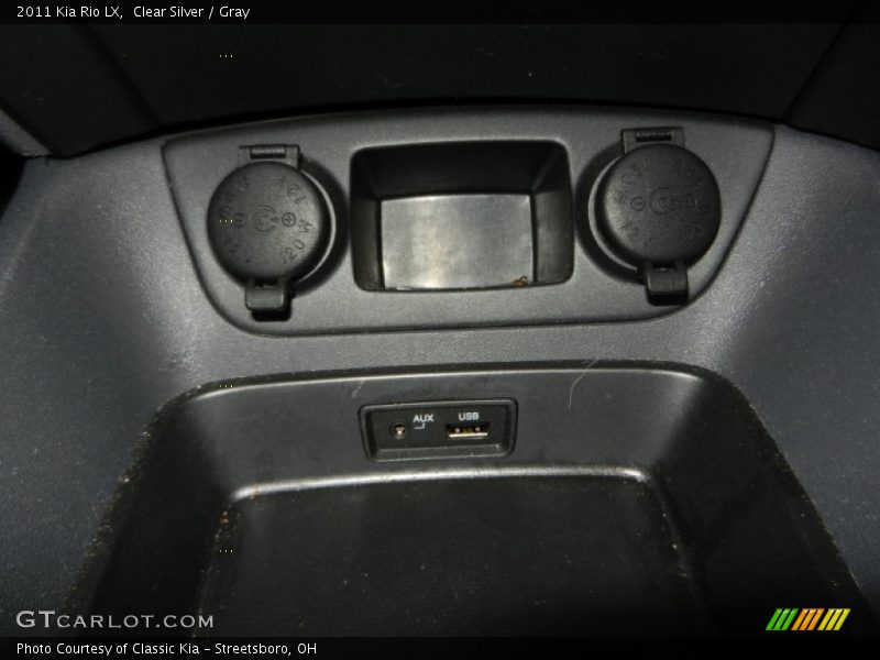 Clear Silver / Gray 2011 Kia Rio LX
