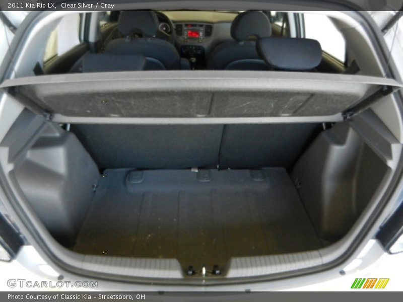 Clear Silver / Gray 2011 Kia Rio LX