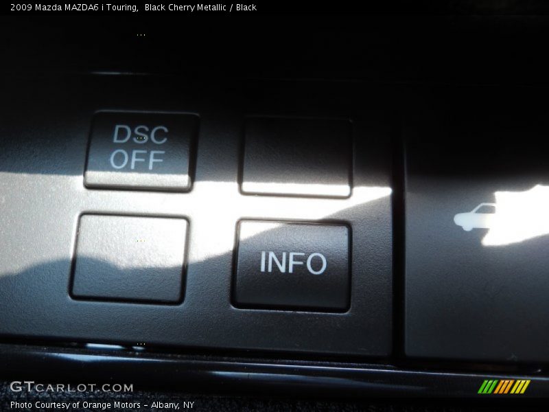 Black Cherry Metallic / Black 2009 Mazda MAZDA6 i Touring