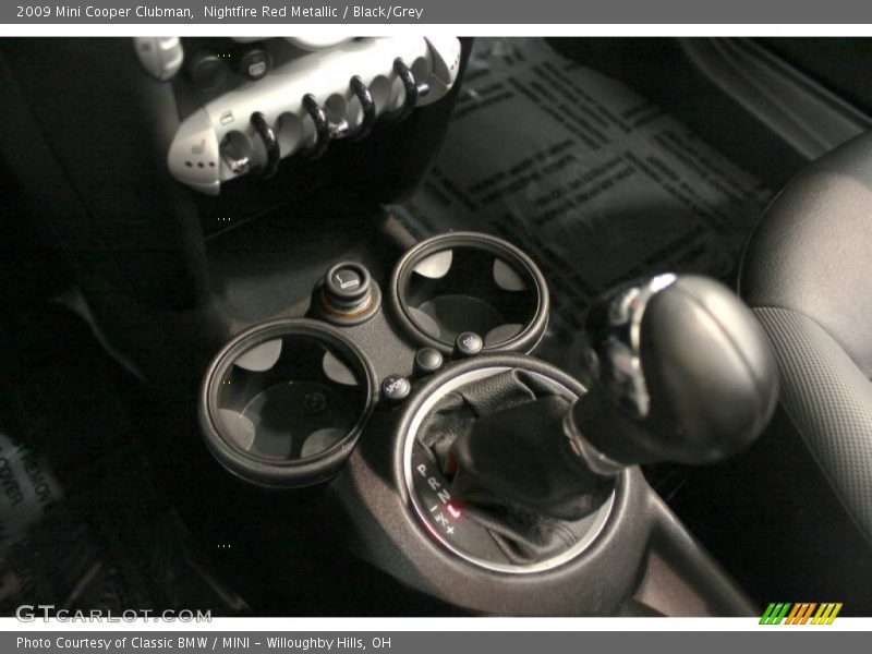 Nightfire Red Metallic / Black/Grey 2009 Mini Cooper Clubman