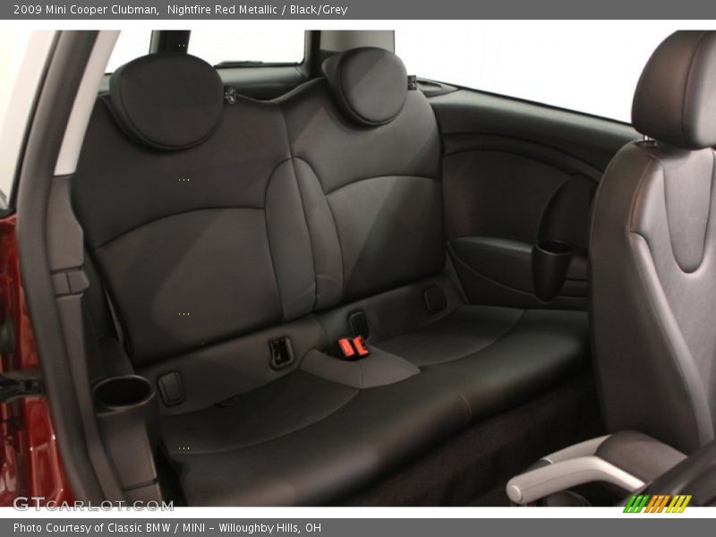 Nightfire Red Metallic / Black/Grey 2009 Mini Cooper Clubman