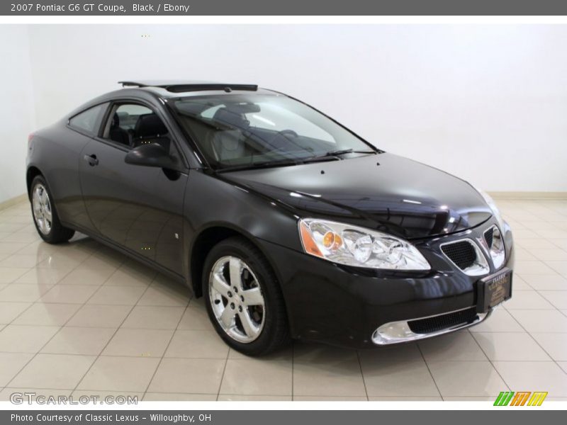 Black / Ebony 2007 Pontiac G6 GT Coupe