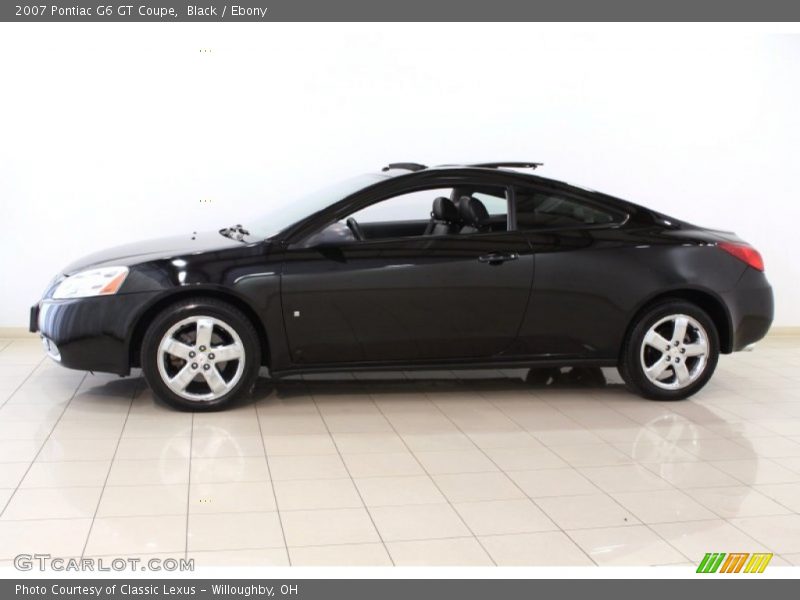 Black / Ebony 2007 Pontiac G6 GT Coupe