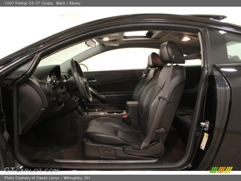 Black / Ebony 2007 Pontiac G6 GT Coupe