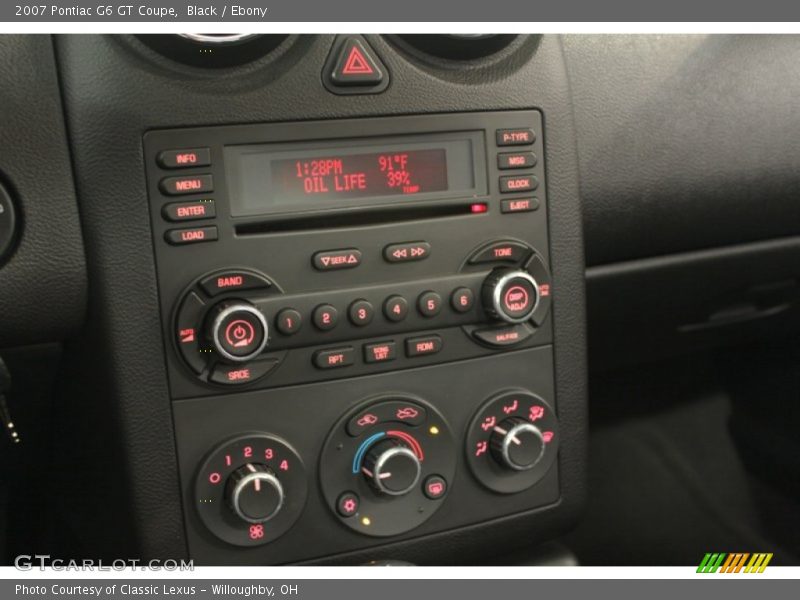 Black / Ebony 2007 Pontiac G6 GT Coupe