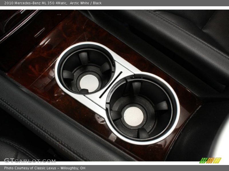 Arctic White / Black 2010 Mercedes-Benz ML 350 4Matic