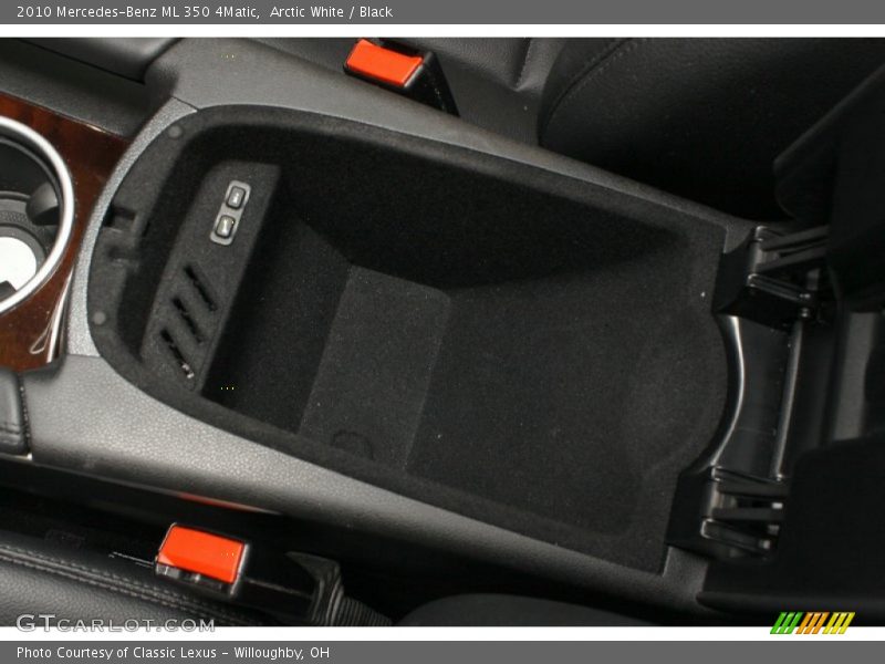 Arctic White / Black 2010 Mercedes-Benz ML 350 4Matic
